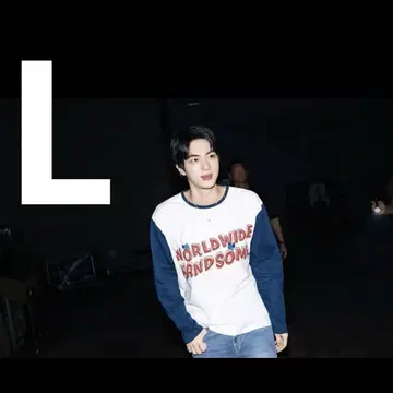 새상품 BTS Jin RUNSEOK TOUR 코얀 진 긴팔 티셔츠