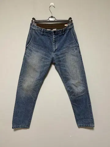 [컨디션 최상] BRU NA BOINNE 브루나보인 데님 팬츠 가공 1