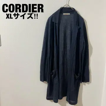 코르디아 새상품급 롱 시어 가디건 네이비 빅 사이즈 XL 자외선 차단