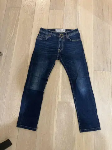 JACOB COHEN 다크 블루 데님 팬츠