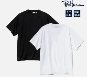 유니클로 x 론 헤르만 콜라보 T셔츠 XL 화이트
