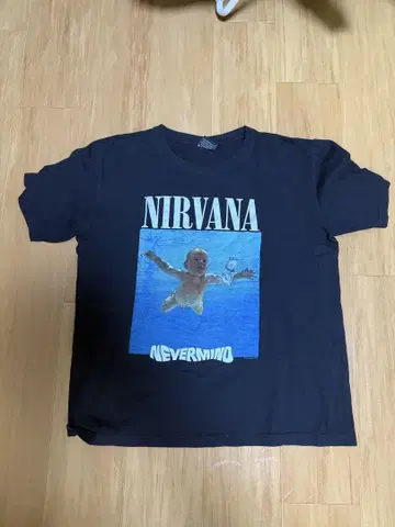 [미사용] NIRVANA NEVERMIND 빈티지 밴드 T