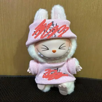 라부부 코스튬 핑크 니트