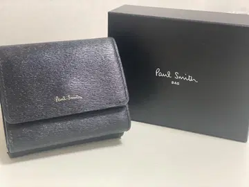 Paul Smith 스트로 그레인 가죽 가마구치 지갑