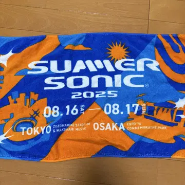 SUMMER SONIC 2025 타월
