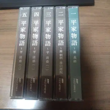 낭독 CD 헤이케 이야기, 다이라노 키요모리, 미나모토노 요리토모