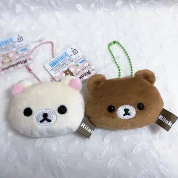 익명 새상품 차이로이코구마 코리락쿠마 미니미니 봉제 인형 코인 케이스