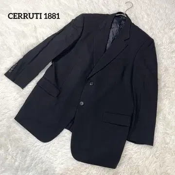 CERRUTI 1881 체루티 블랙 테일러드 자켓 스트라이프