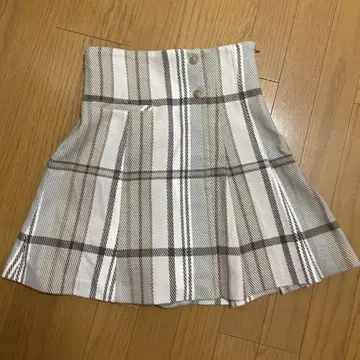 snidel 스나이델 스카숏 팬츠 미니 스커트 플레어 스커트 체크