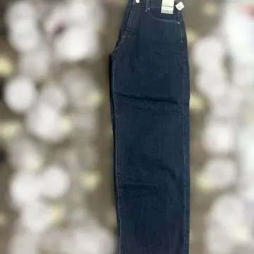 배기 데님 28/30 다크 블루