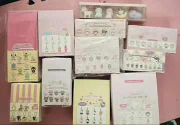 산리오 헬로키티 마이멜로디 스트랩 브로치 묶음 판매