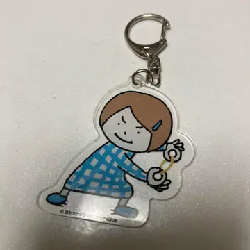 요시타케 신스케 아크릴 키링 내 고무줄은 넘보지 마