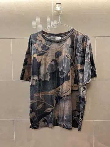 DRIES VAN NOTEN 꽃무늬 티셔츠 Medium