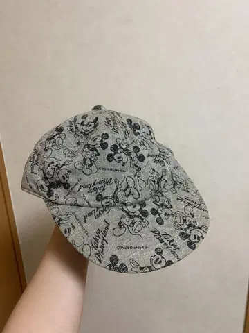 미키마우스 프린트 모자