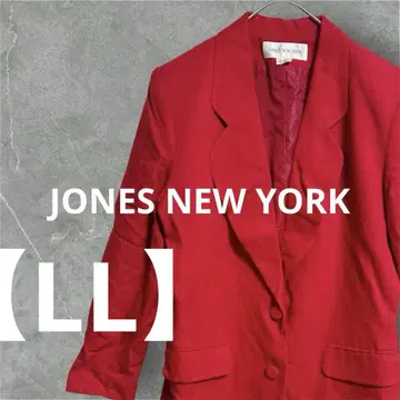 JONES NEW YORK 빨간색 테일러드 자켓 사이즈 [ 10 ]