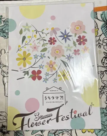 ?! 3 플라워 페스티벌 팜플렛