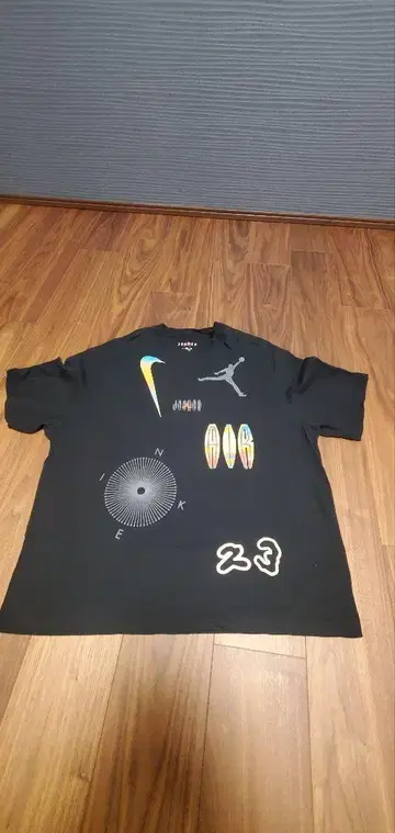 Jordan 블랙 티셔츠 3XL