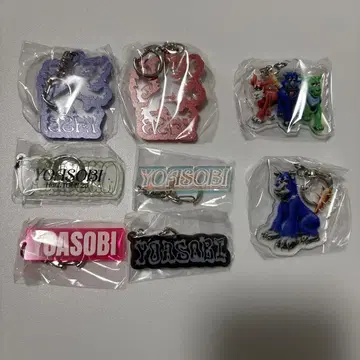 YOASOBI 공식 키링 전종
