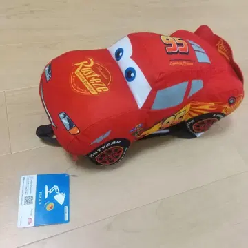 맥퀸 봉제 인형 백팩 카 Disney