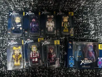 MARVEL 큐브릭 베어브릭 9체 세트