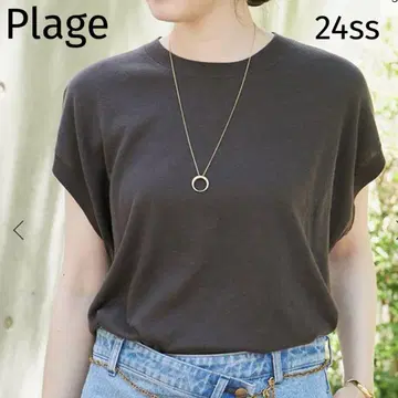 plage Sleeveless Nuance 니트 2024 SS 브라운