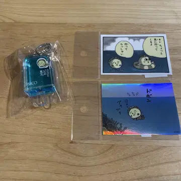 코지코지와 파르코의 여름방학 키링 스티커 세트
