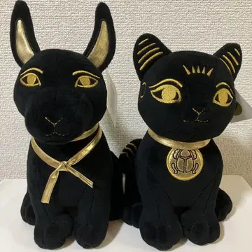 아누비스신 바스테트신 봉제 인형 대영 박물관 기념품 이집트