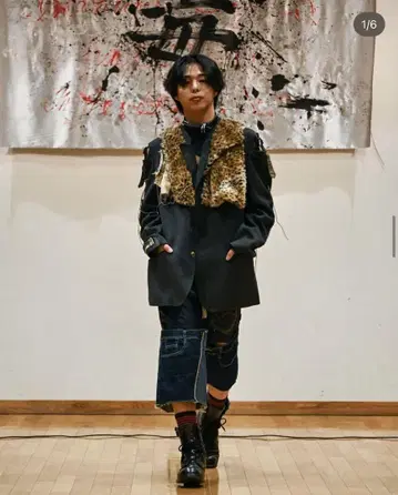 [ Ku^ ] akiko_hosoi 데님 하프 팬츠