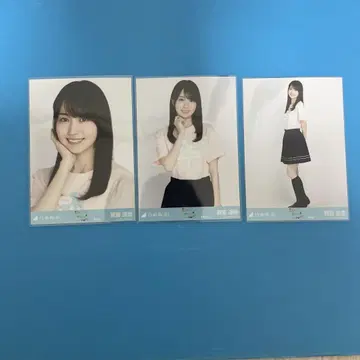 노기자카46 브로마이드 카키 하루카 전국 투어 카가와 버전 T셔츠 컴프