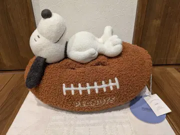 새상품 젤라또피케 [ PEANUTS ] SNOOPY 럭비 티슈 케이스