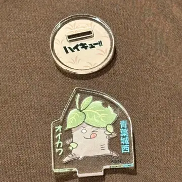하이큐!! 아크릴 mini 피규어 동물 모티브 오이카와 토오루 팬파크