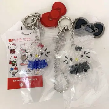 로리즈팜 Me% HELLO KITTY 비즈 키 참