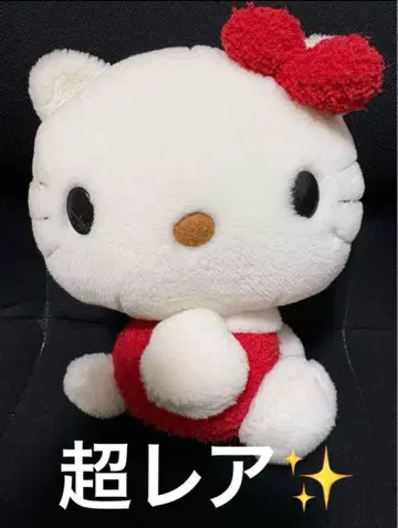 [초레어] 헬로키티 (70년대) 레트로 봉제 인형