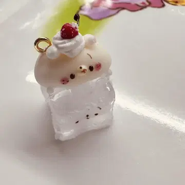 곰돌이 후르츠 빙수 키링