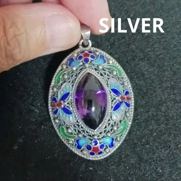 SILVER 목걸이 탑