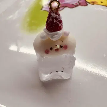 곰돌이 후르츠 빙수 키링