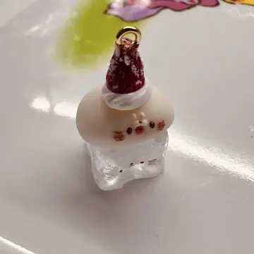 물범 후르츠 빙수 키링