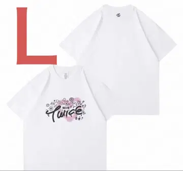 [최저가] TWICE 화이트 T셔츠 This is for 라이브
