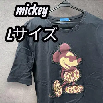 Mickey Mouse 티셔츠 L 사이즈 미키 디즈니 구제 의류
