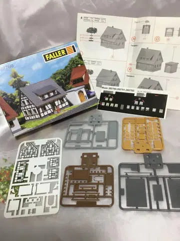 Z게이지 FALLER 미조립 목조 가옥 독일 구매 디오라마용