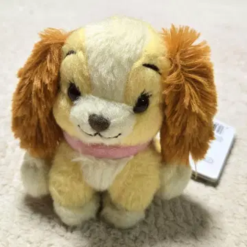 디즈니 강아지 이야기 레이디 봉제 인형 키체인