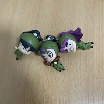 닌타마 란타로 카라코레 키링 피규어 3학년 3점 세트