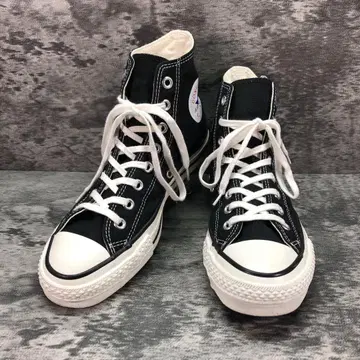 일본제 컨버스 올스타 하이컷 스니커즈 블랙 US7 1/2