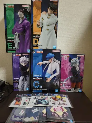 [미개봉] 제일복권 HUNTER x HUNTER 묶음 판매