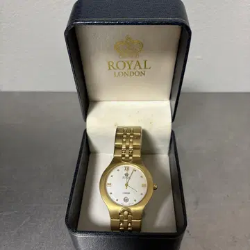 [미사용] ROYALLONDON 골드 손목시계 빈티지