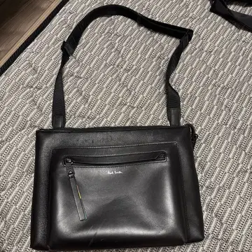 Paul Smith 블랙 가죽 숄더백