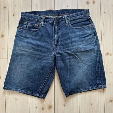 웨어하우스 세컨드핸드 데님 숏팬츠