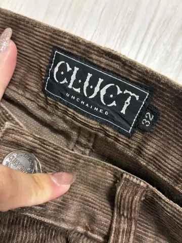 CLUCT 코듀로이 치노 팬츠 32인치