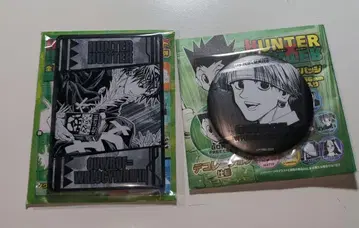 HUNTER x HUNTER 데코 컬렉션 캔뱃지 염능력 카드 클로로