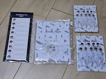 Snow Man 굿즈 4세트